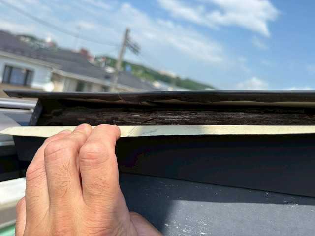木部の黒ずみ拡大